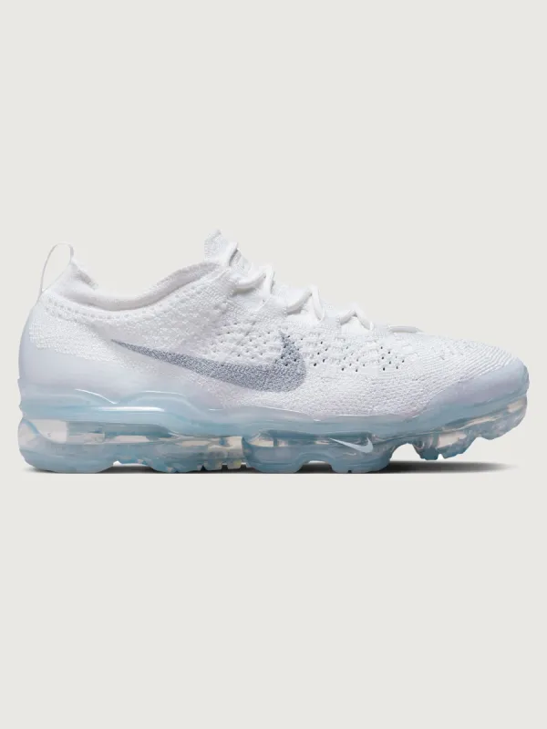 Nike Air VaporMax 2023 Flyknit - White/Sky Grey- Platinum Tint sold by Carbon38