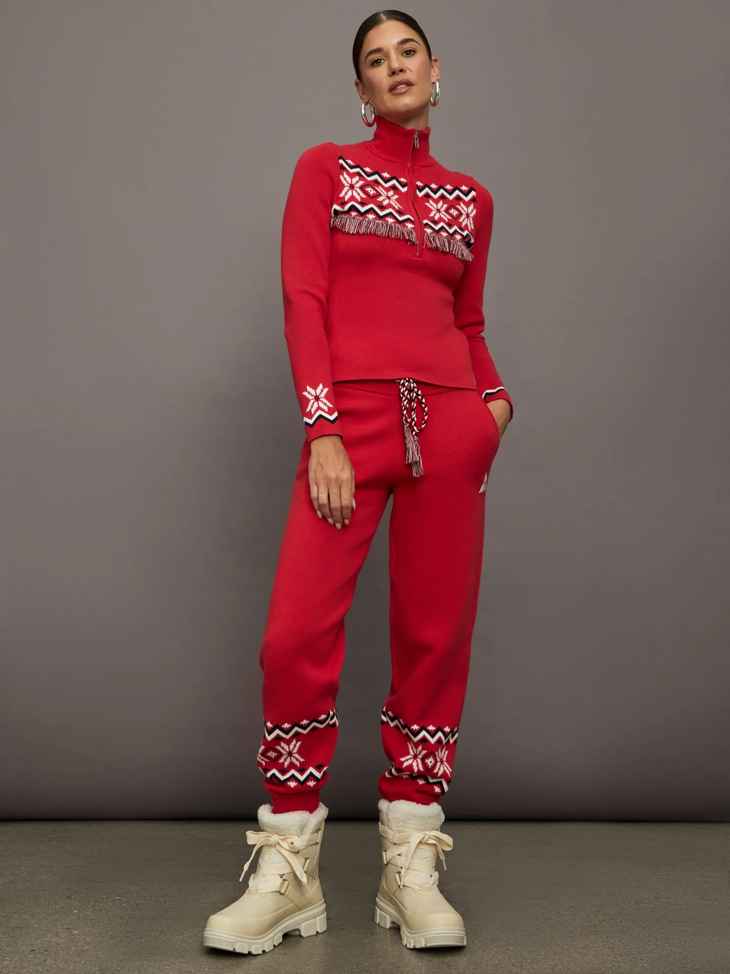 Keystone Blanche Half Zip - Red sold by Carbon38 product image thumbnail 2