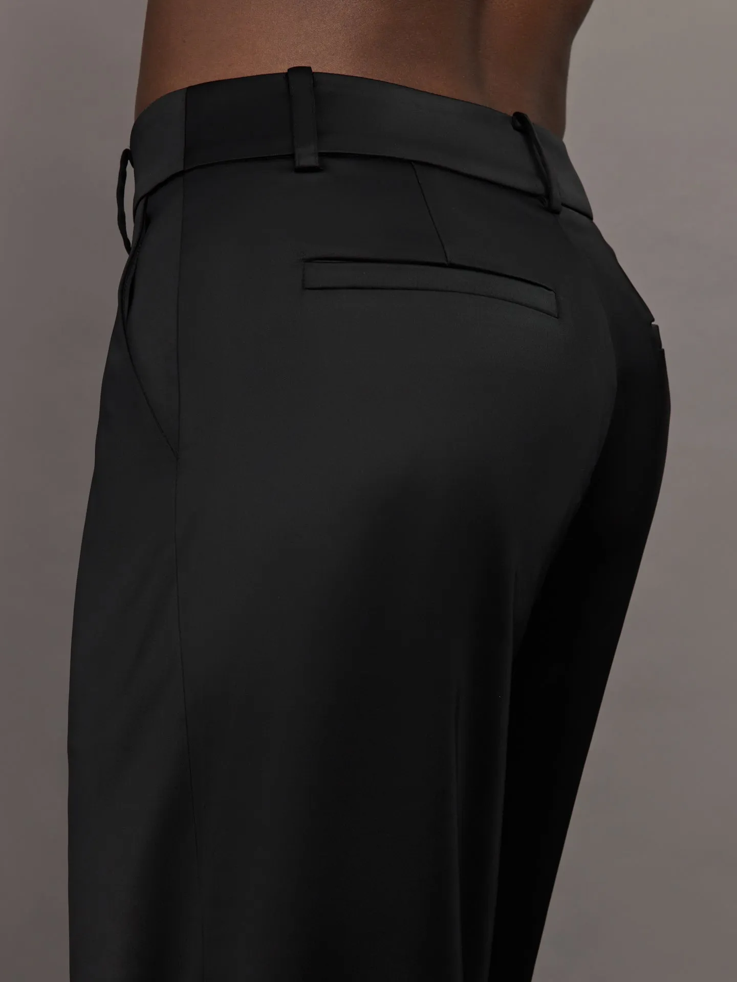 Satin Straight Leg Pant - Black sold by Carbon38 product image thumbnail 4