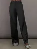 Satin Straight Leg Pant - Black sold by Carbon38