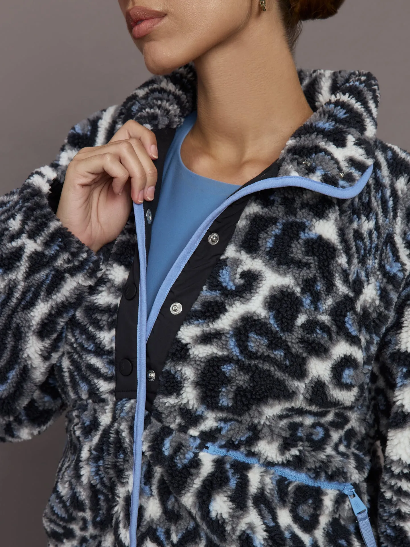 Rocky Ridge Pullover - Blue Cheetah sold by Carbon38 product image thumbnail 5