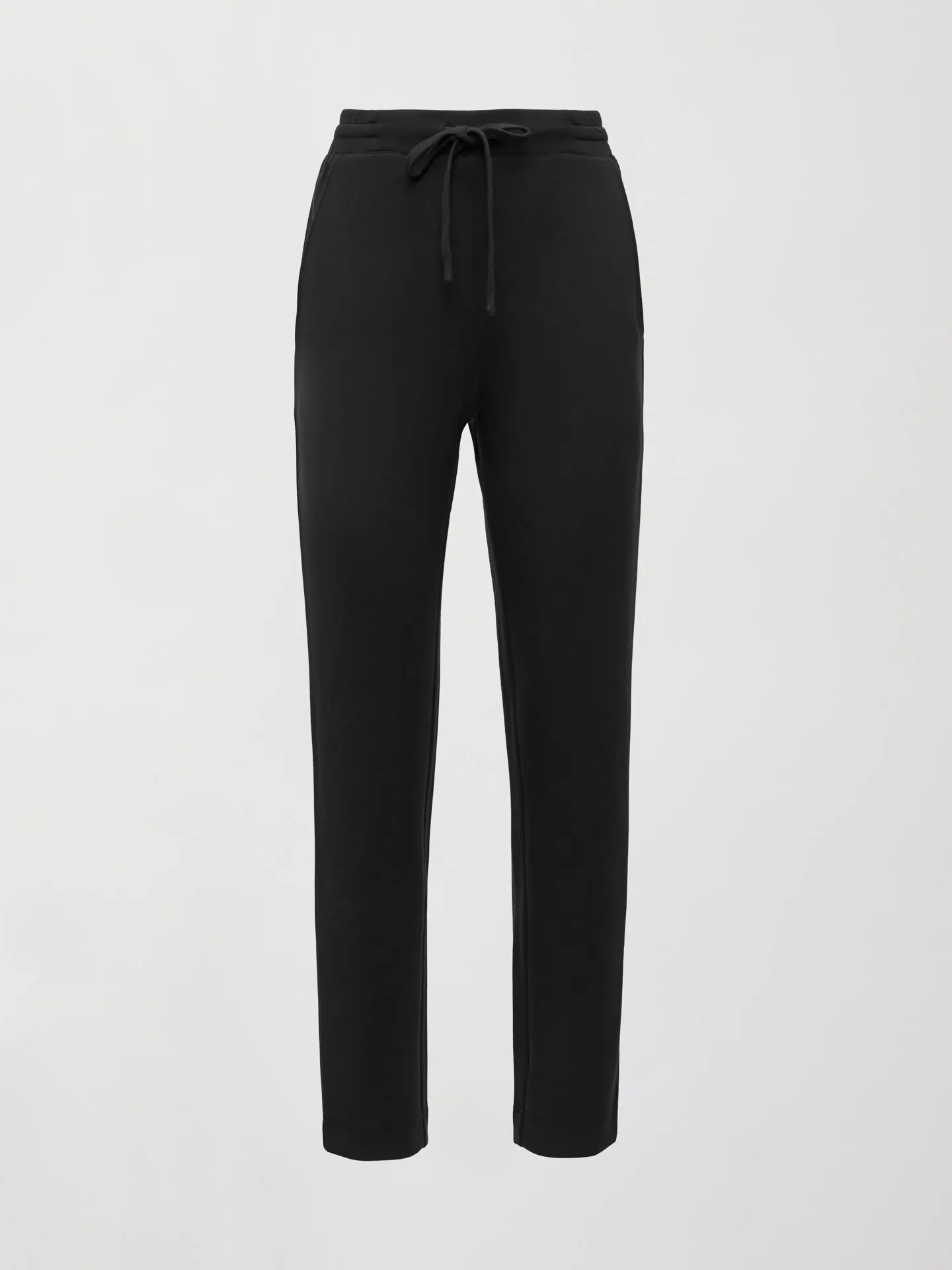 Tapered Leg Jogger in Interlock - Black sold by Carbon38 product image thumbnail 5