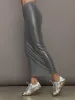 Silver Mesh Skirt - Grey Mesh sold by Carbon38