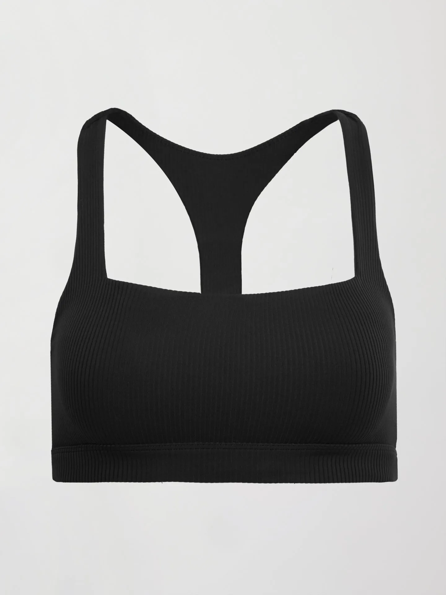 Racerback Bra in Ribbed Melt - Black sold by Carbon38 product image thumbnail 5