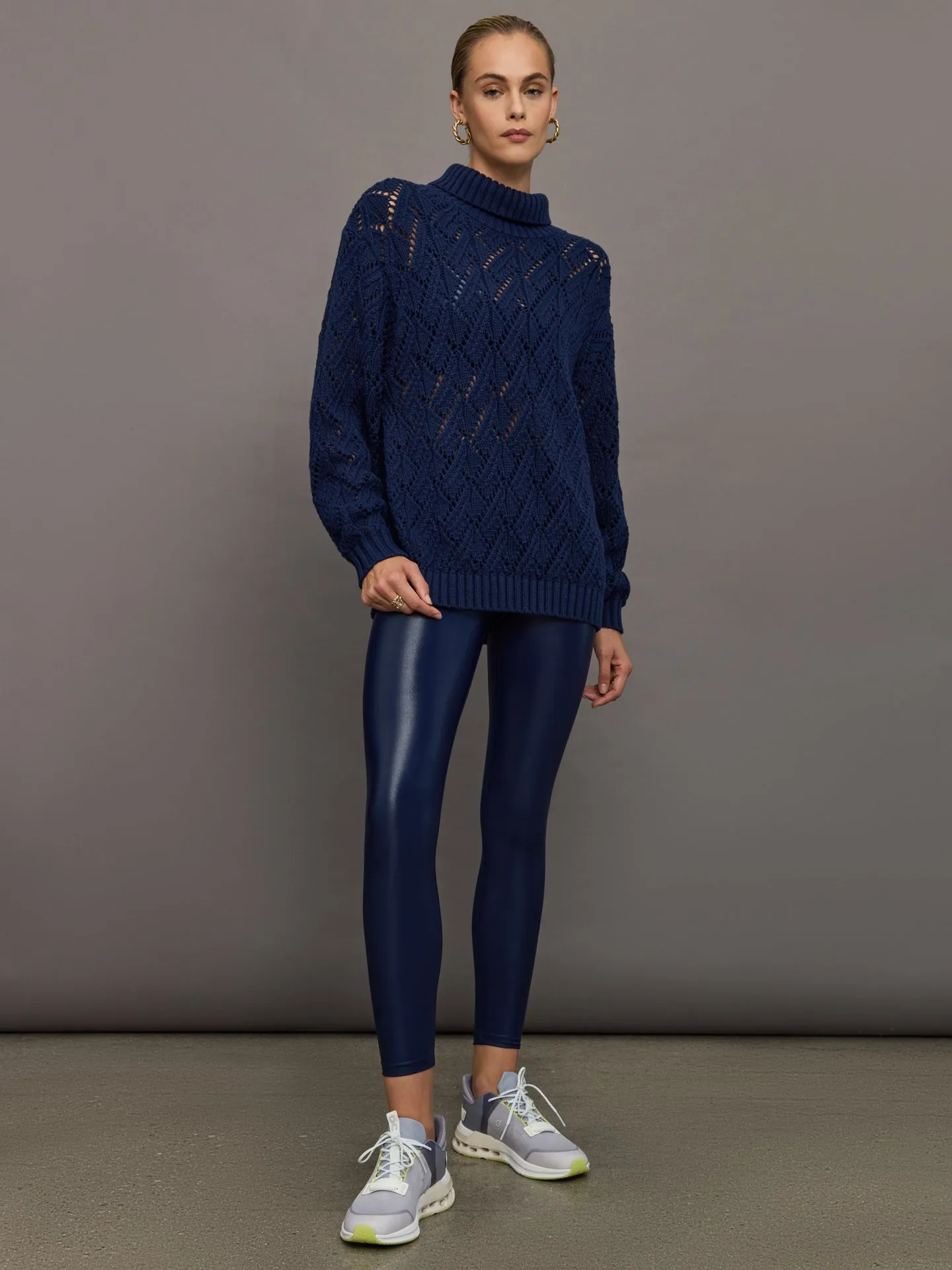 Clementine Knit Crew - Navy sold by Carbon38 product image thumbnail 2