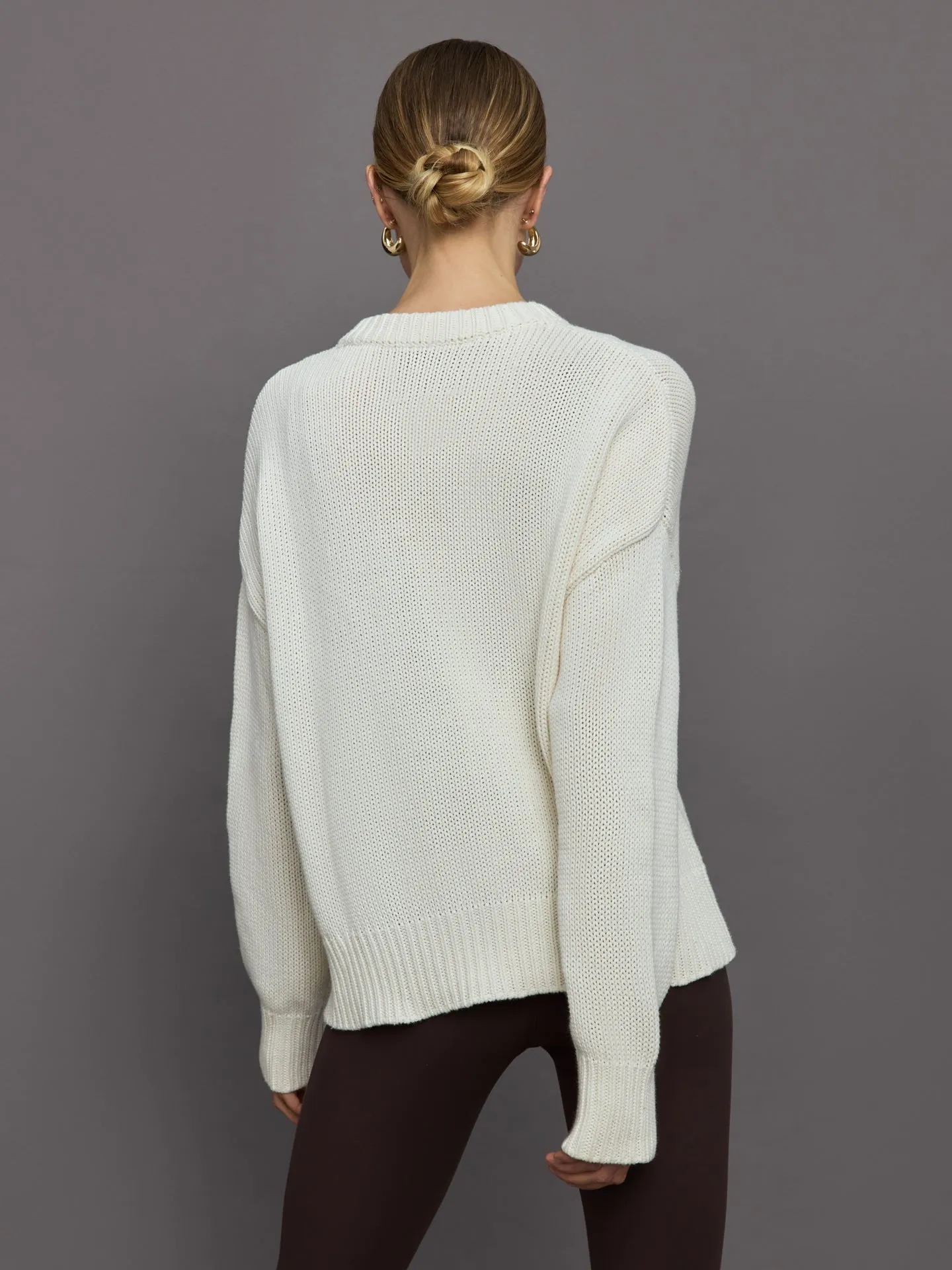 Lovey Heart Sweater - Natural sold by Carbon38 product image thumbnail 5