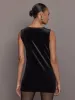 Sleeveless Mini Dress - Black sold by Carbon38