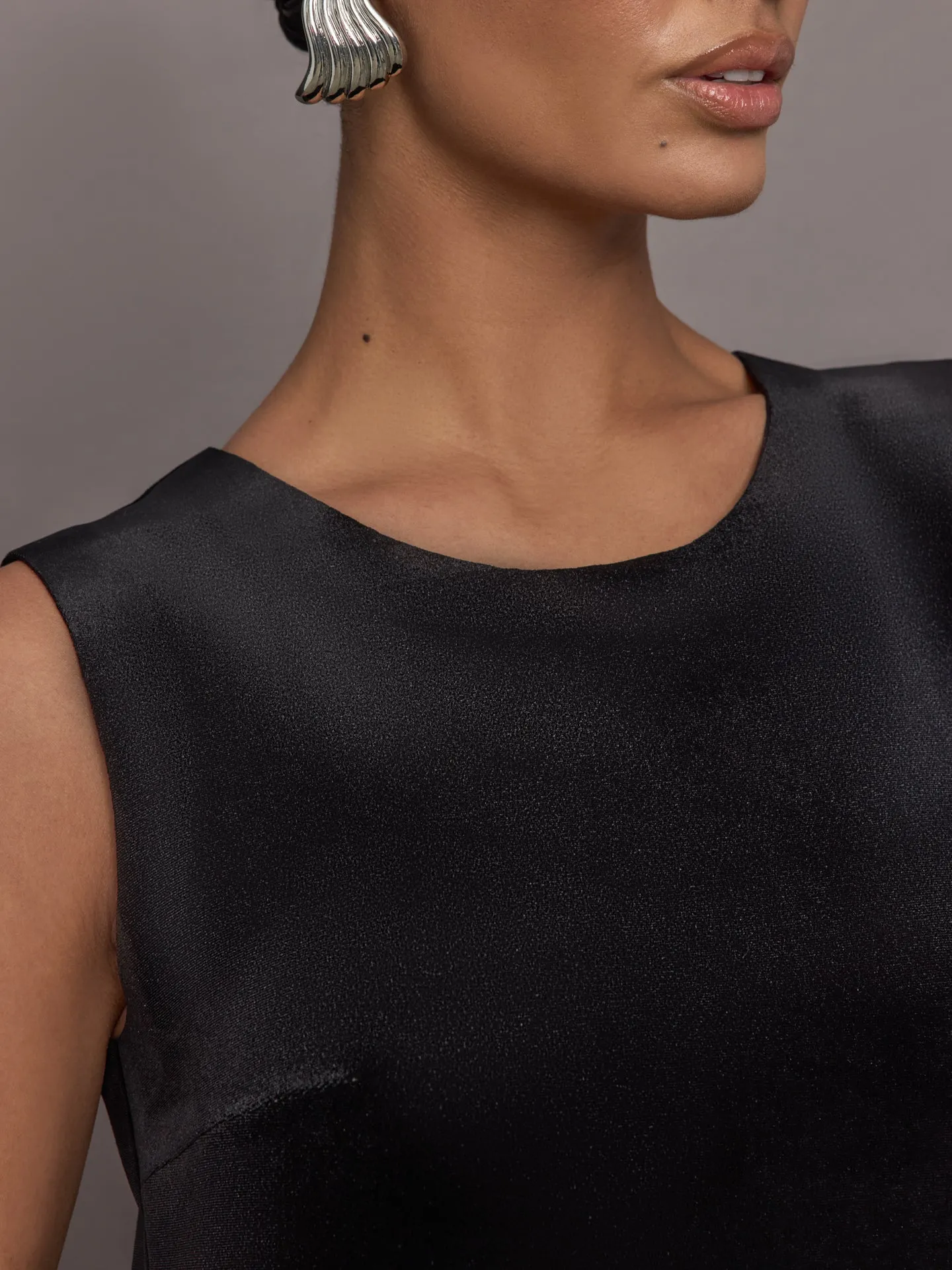 Sleeveless Mini Dress - Black sold by Carbon38 product image thumbnail 5