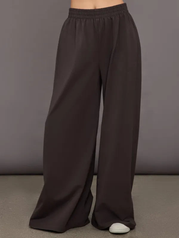 Boyfriend Elephant Sweatpant - Espresso sold by Carbon38