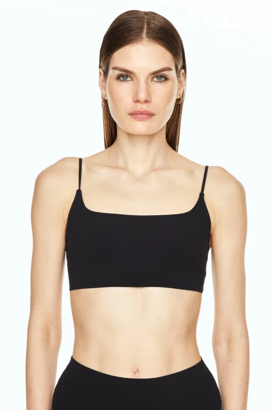 Bella Bonded Bra - Black sold by Carbon38