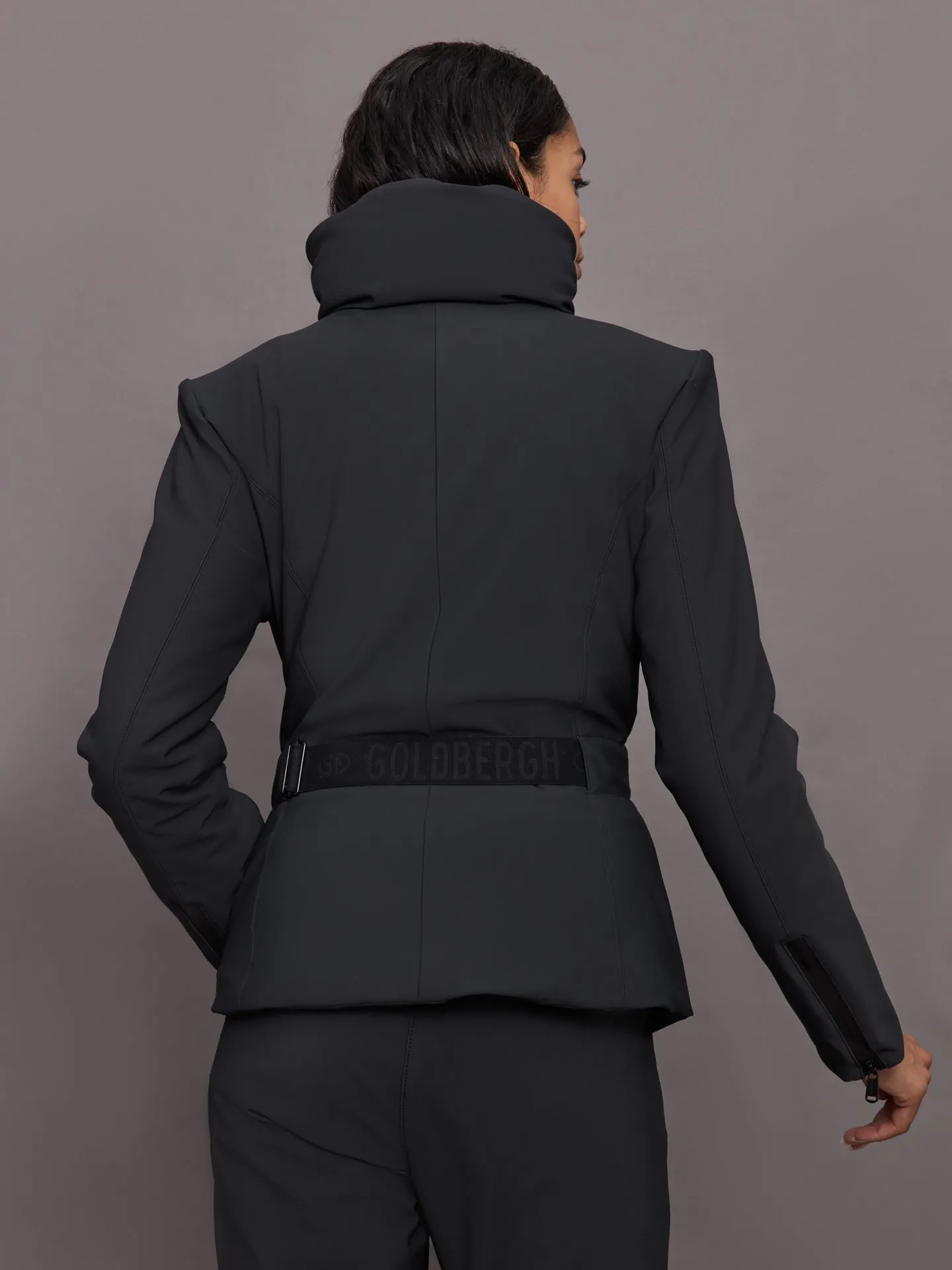 Elegant Ski Jacket - Black sold by Carbon38 product image thumbnail 5