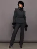 Elegant Ski Jacket - Black sold by Carbon38