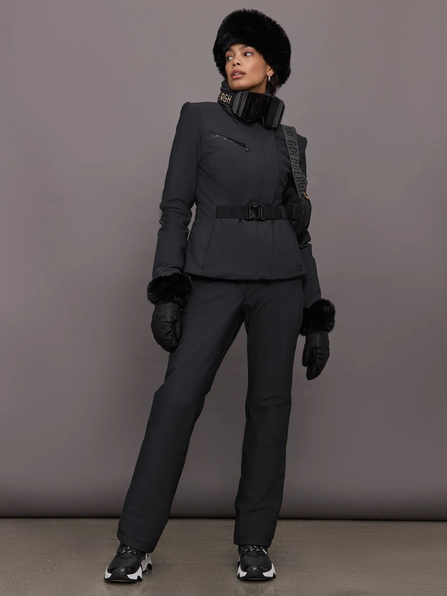 Elegant Ski Jacket - Black sold by Carbon38 product image thumbnail 2