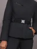 Elegant Ski Jacket - Black sold by Carbon38