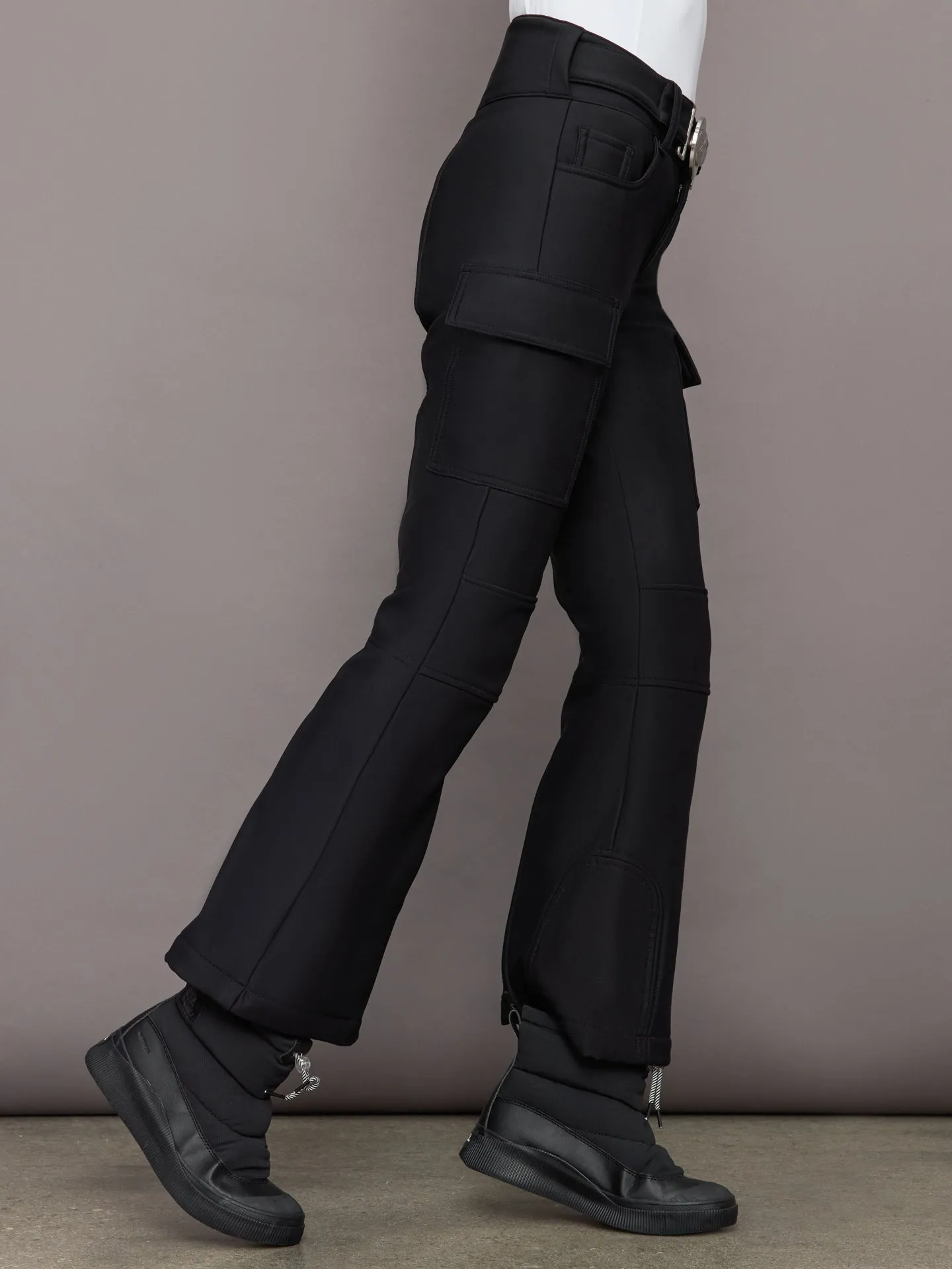 Mid Rise Cargo Ski Pant - Black sold by Carbon38 product image thumbnail 4