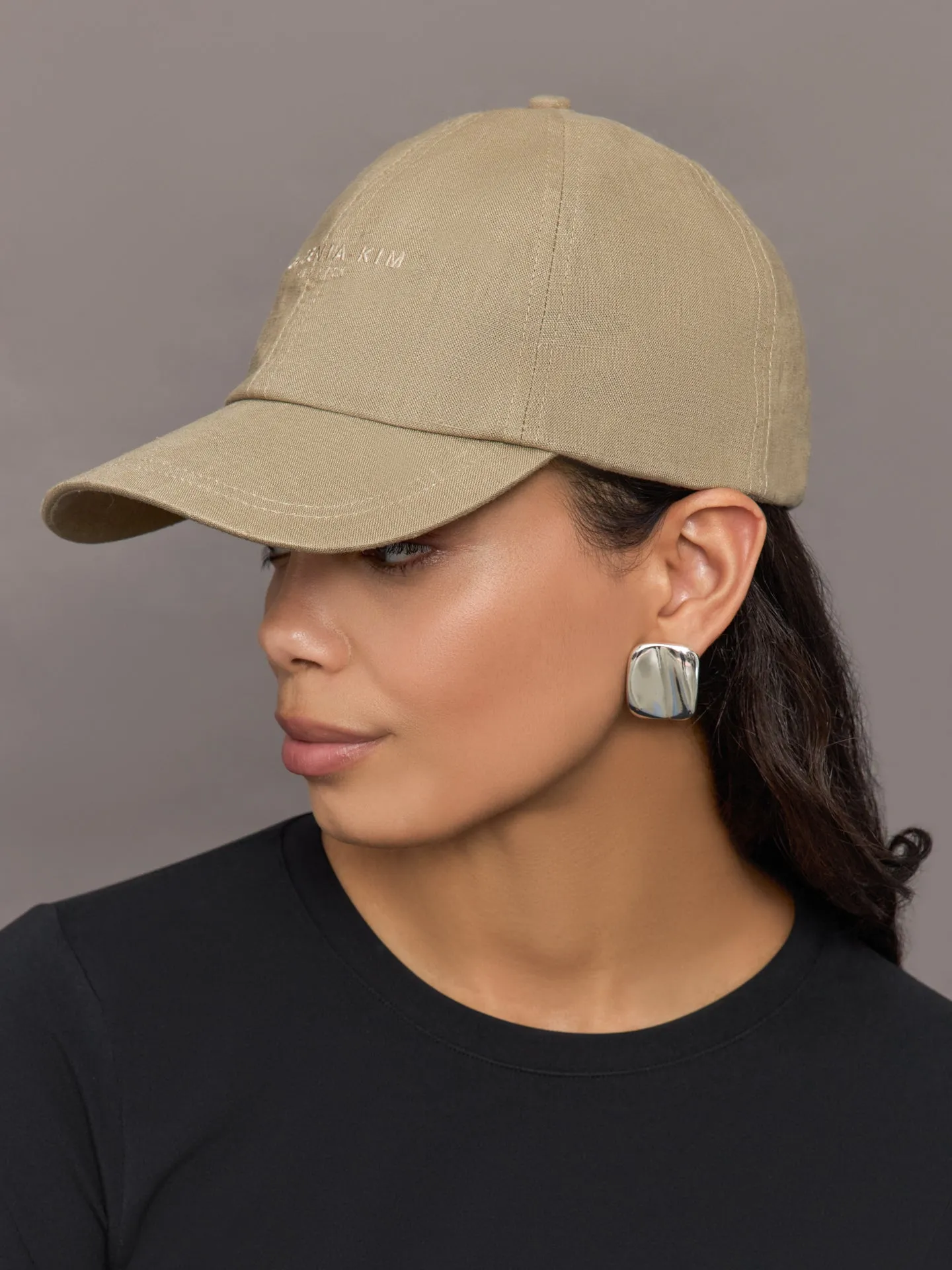 Lo Baseball Cap - Khaki sold by Carbon38 product image thumbnail 3