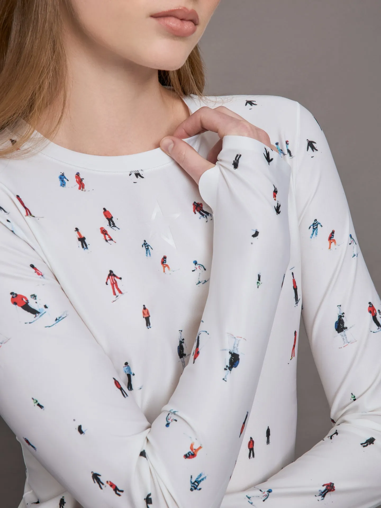 Perfect Active Tee - Dede Ski Print sold by Carbon38 product image thumbnail 3