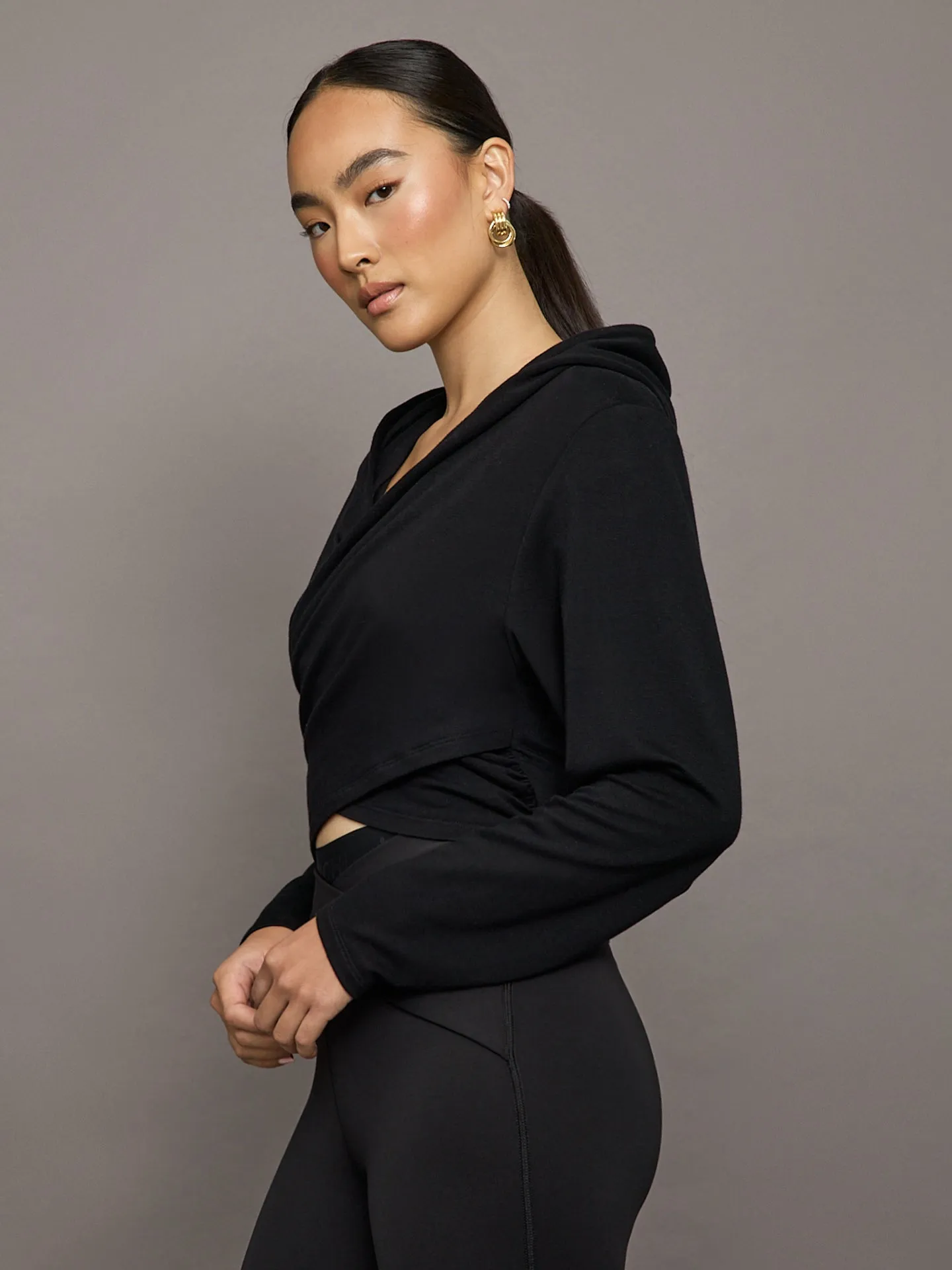 Sway Hoodie - Black sold by Carbon38 product image thumbnail 3