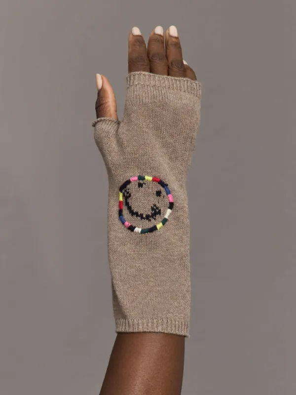 Smiley Mittens - Taupe sold by Carbon38