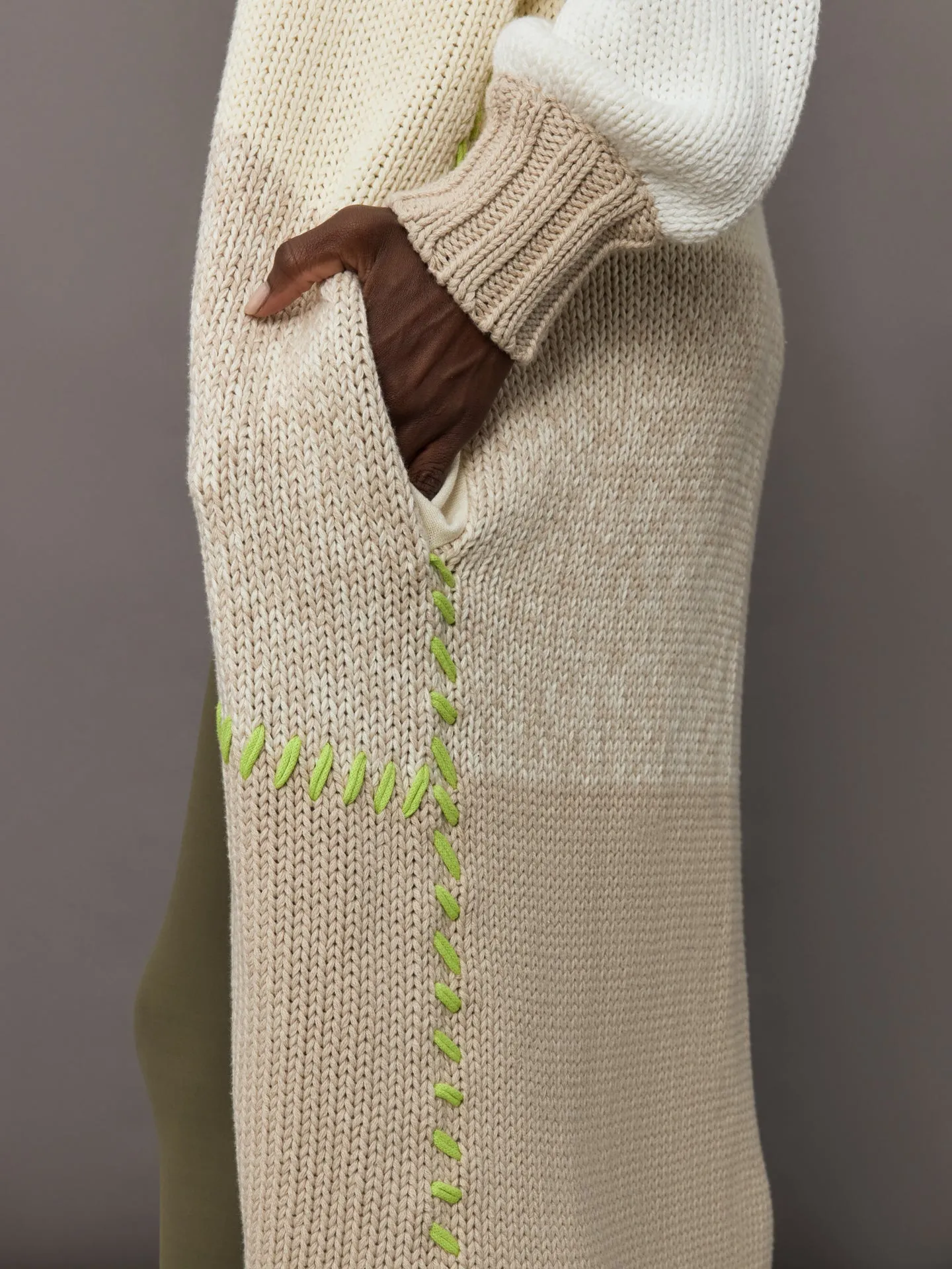 Alaina Stripe Duster - Off White Multi sold by Carbon38 product image thumbnail 4