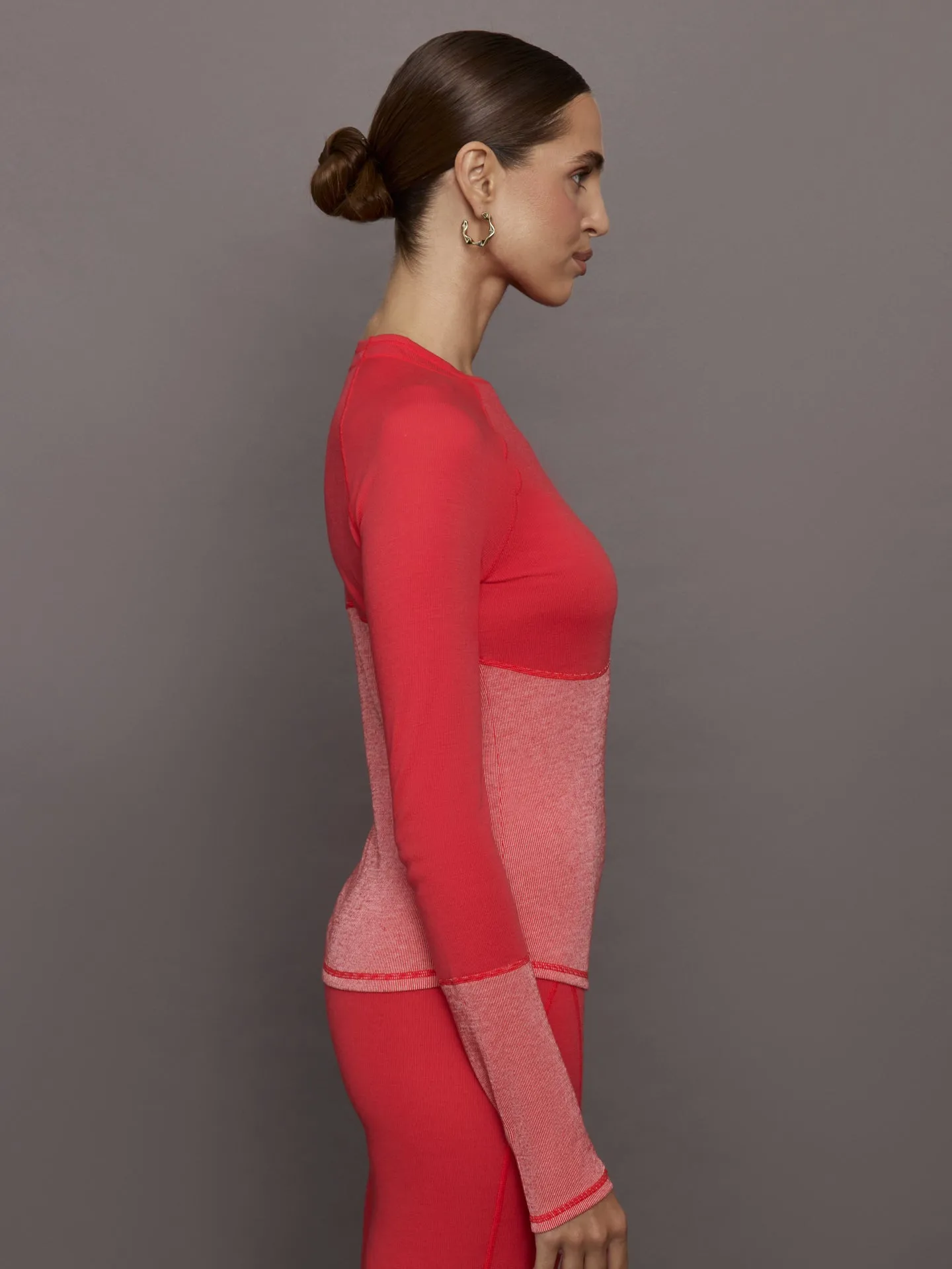 Moonlight Base Layer Long Sleeve - Winterberry sold by Carbon38 product image thumbnail 4