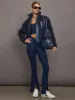Split Front Legging in Melt - Navy Blazer sold by Carbon38