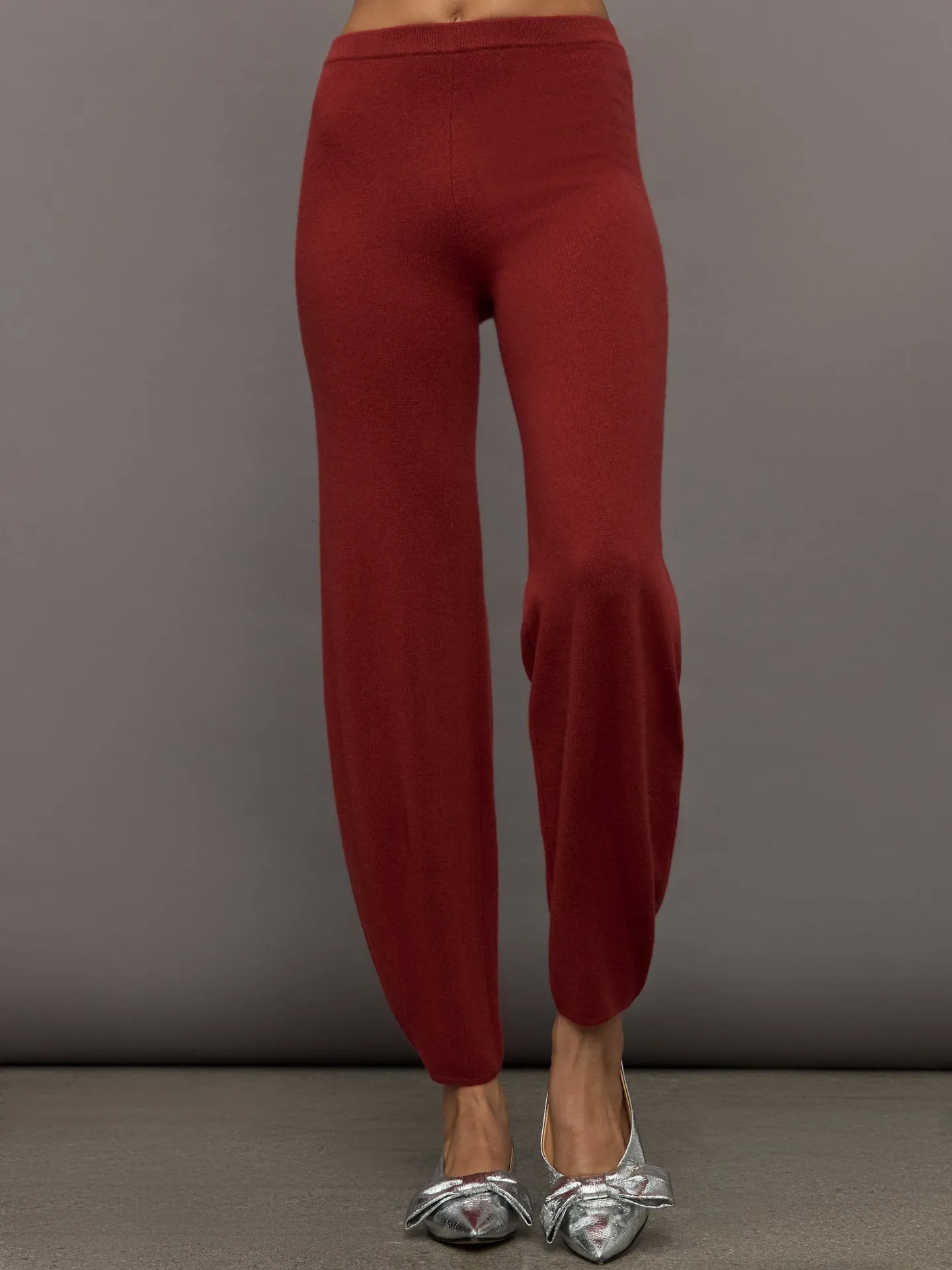 Sterling Cashmere Pant - Burgundy sold by Carbon38