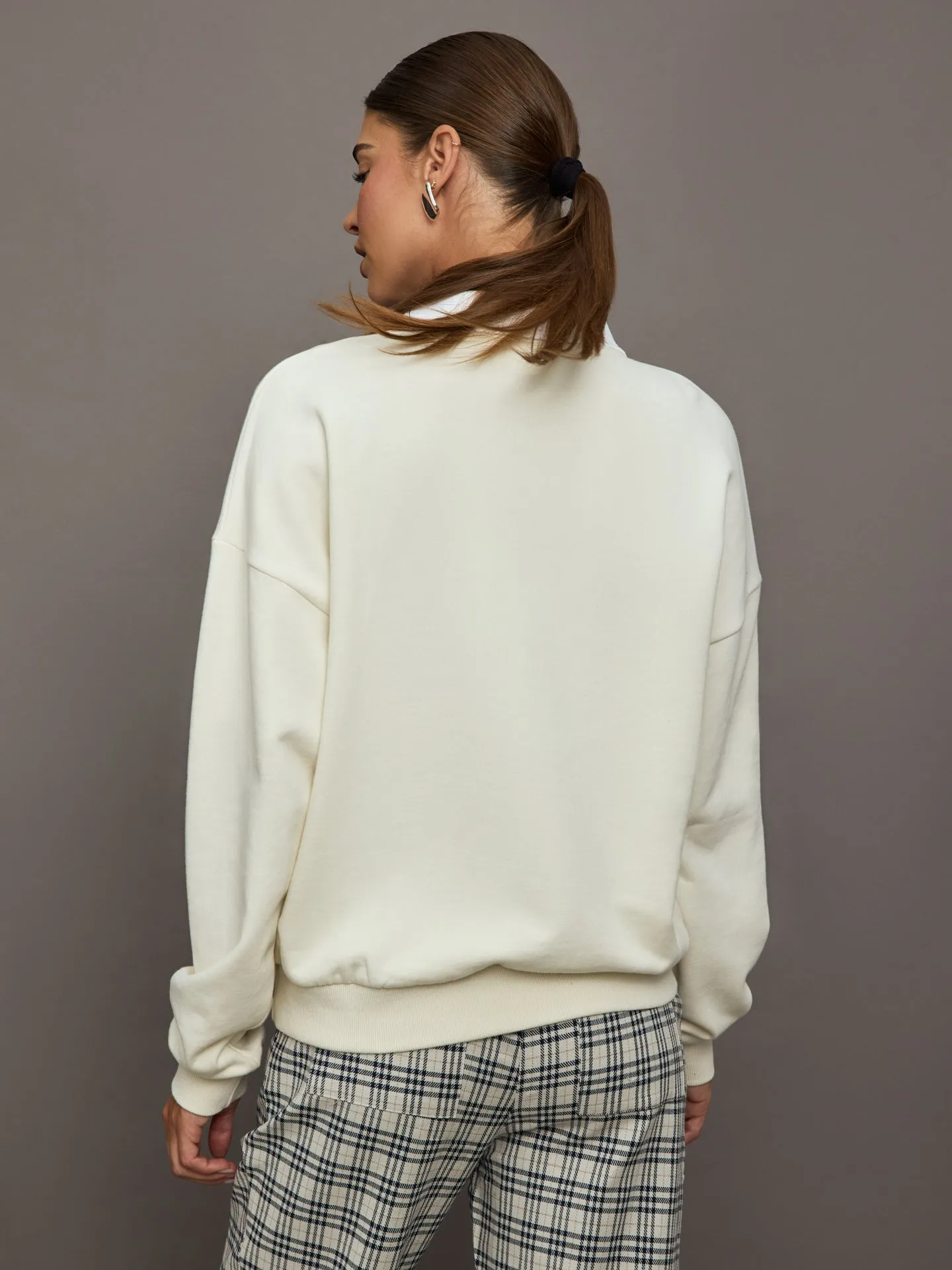 Pascal Collared Crew - Natural sold by Carbon38 product image thumbnail 5