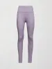 High Rise Legging in Ribbed Melt - Lavender Grey sold by Carbon38