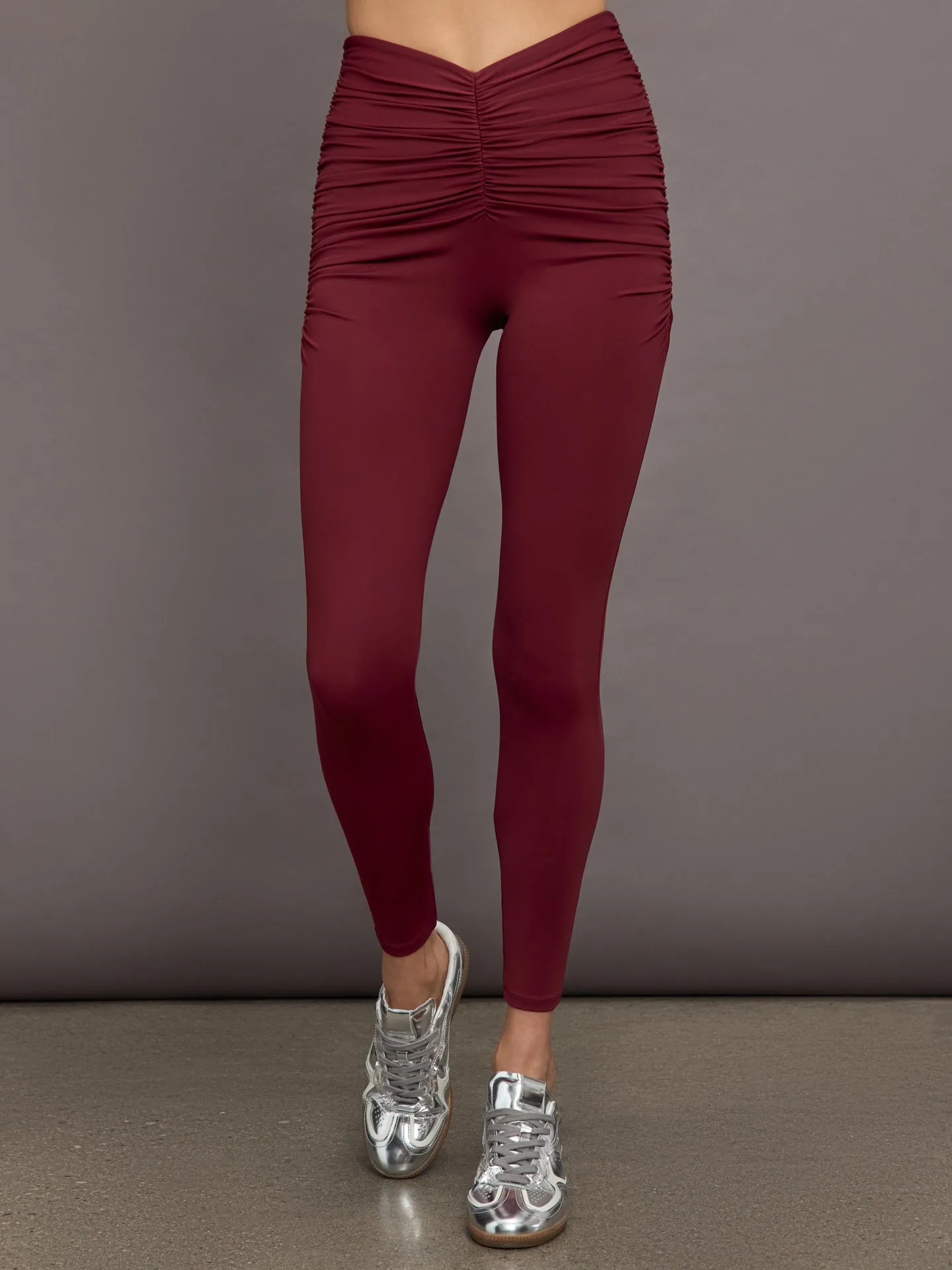 Ariadne Legging - Burgundy sold by Carbon38