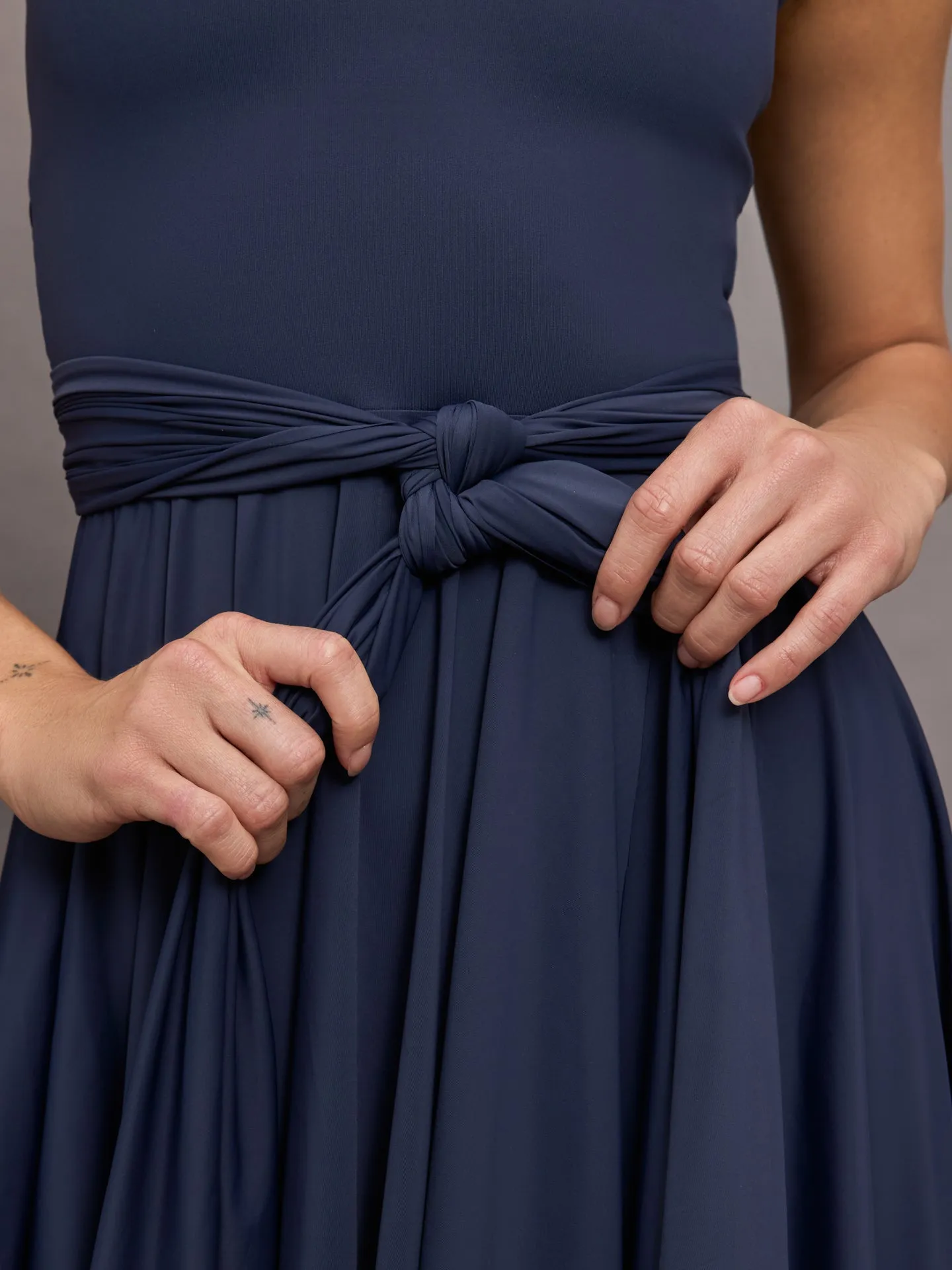 Venus Dress - Navy sold by Carbon38 product image thumbnail 5