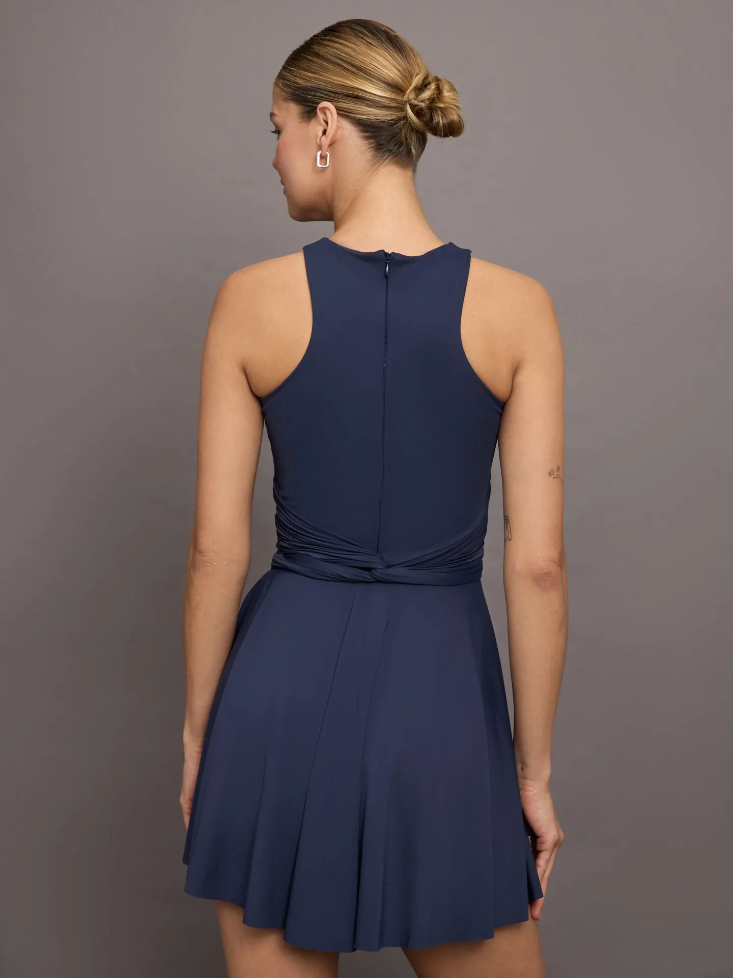 Venus Dress - Navy sold by Carbon38 product image thumbnail 4