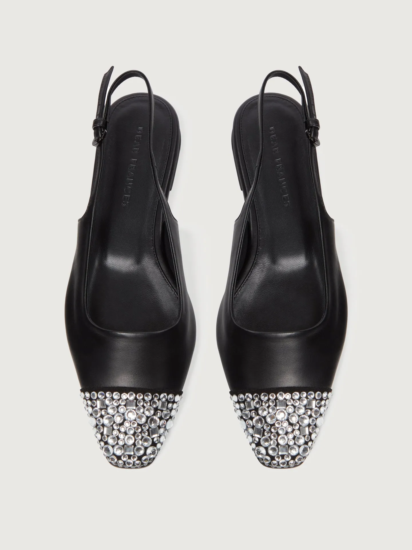 Tia w/ Crystals - Black w/ Crystals sold by Carbon38 product image thumbnail 2