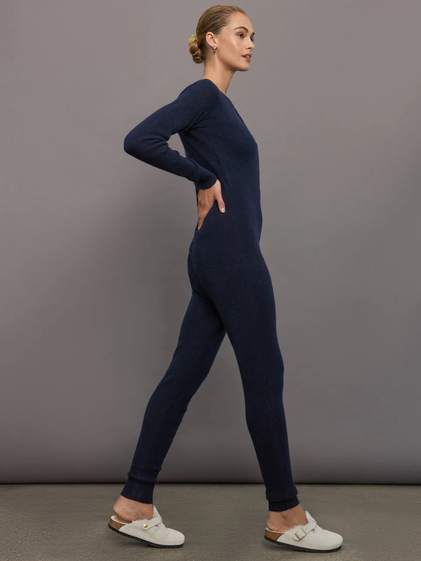 Francesca Onesie - Navy sold by Carbon38 product image thumbnail 3