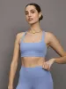 Racerback Bra in Ribbed Melt - Hydrangea sold by Carbon38