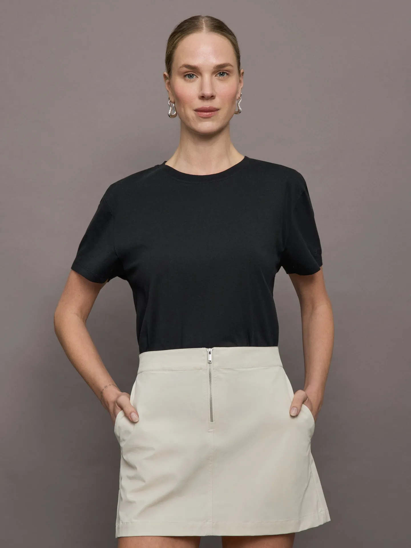 Perfect Tee - Black sold by Carbon38