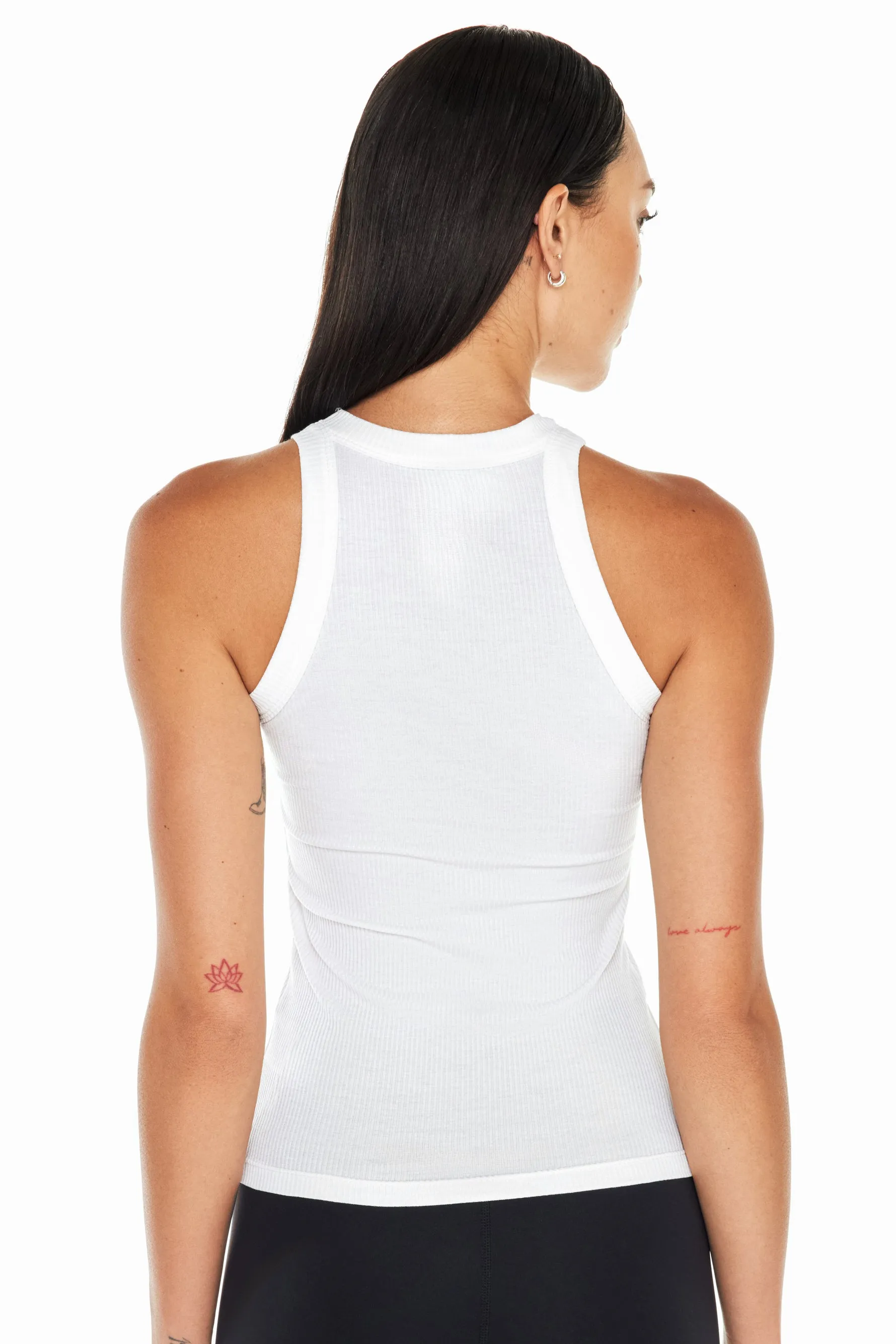 Rivington Ribbed Tank - White sold by Carbon38 product image thumbnail 4