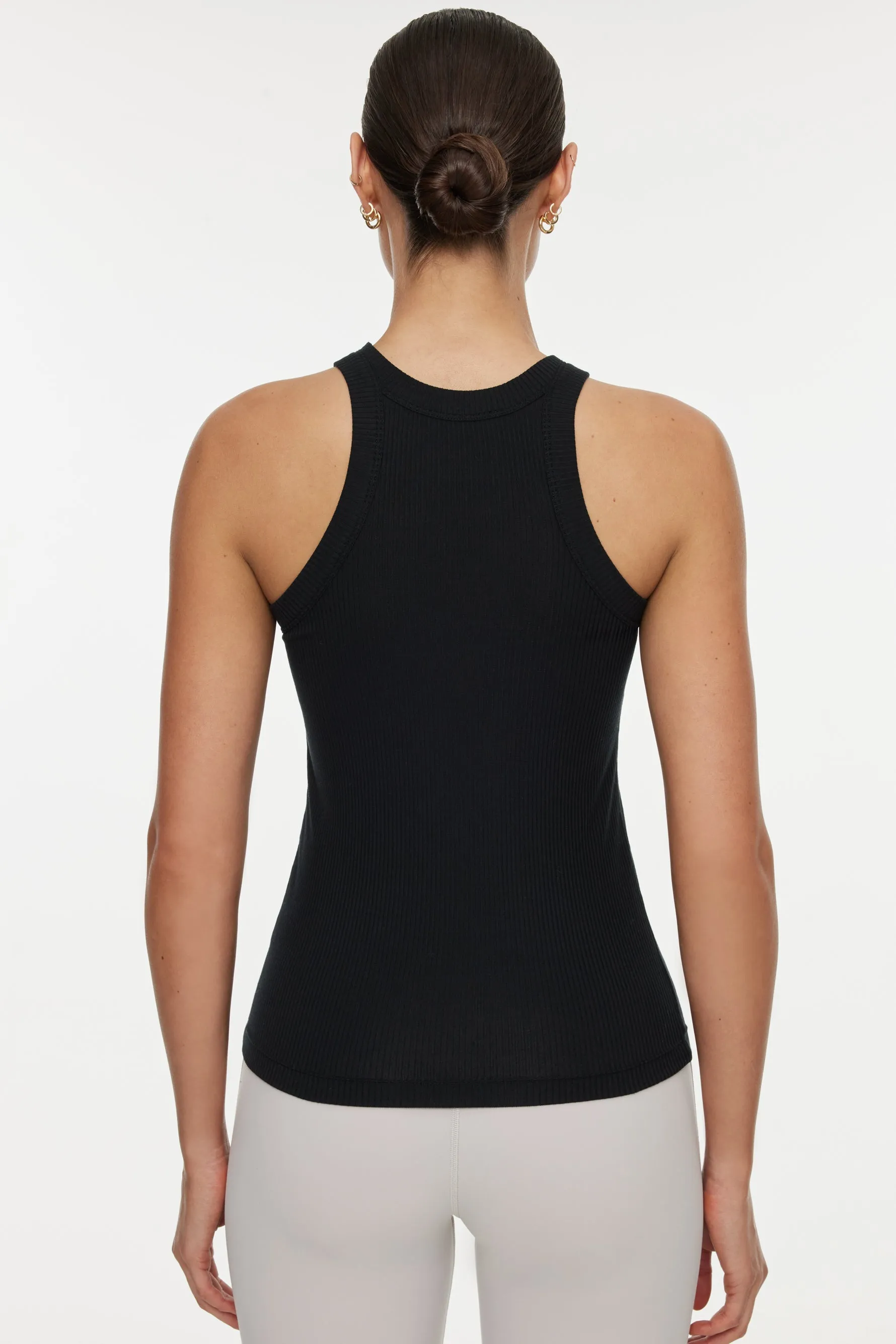 Rivington Ribbed Tank - Black sold by Carbon38 product image thumbnail 4