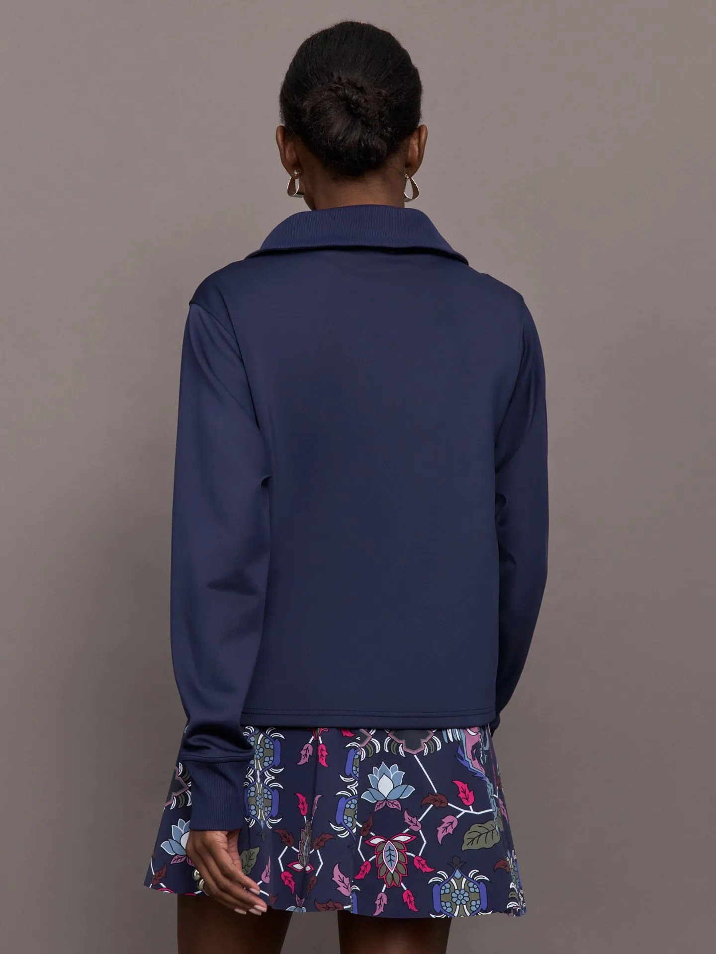 Wren 1/4 Zip - Maltese Blue sold by Carbon38 product image thumbnail 4