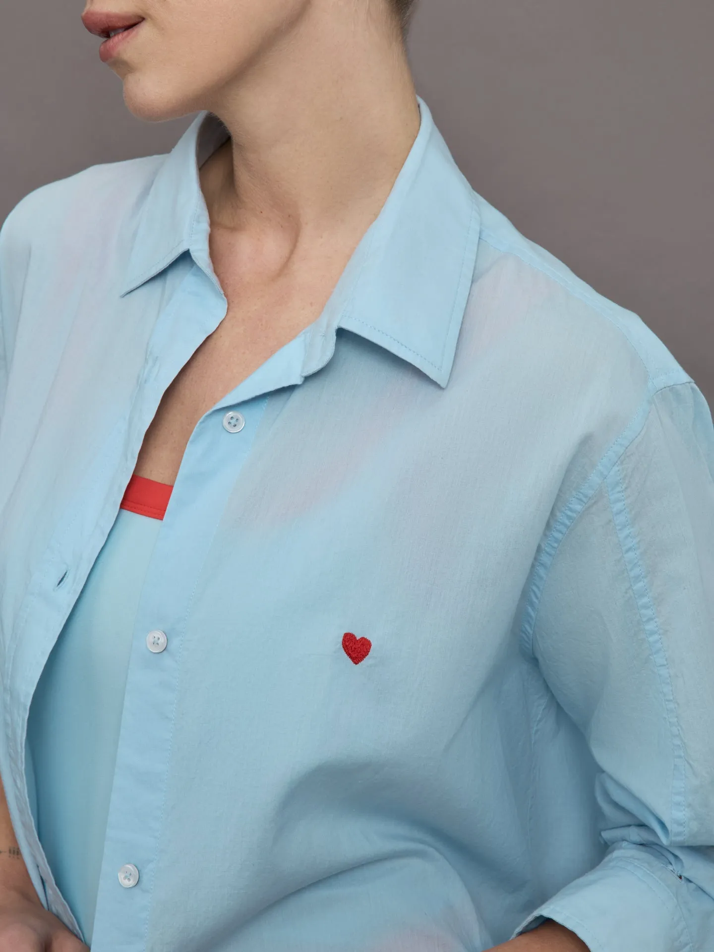 Jack Shirt - Mid Blue sold by Carbon38 product image thumbnail 4