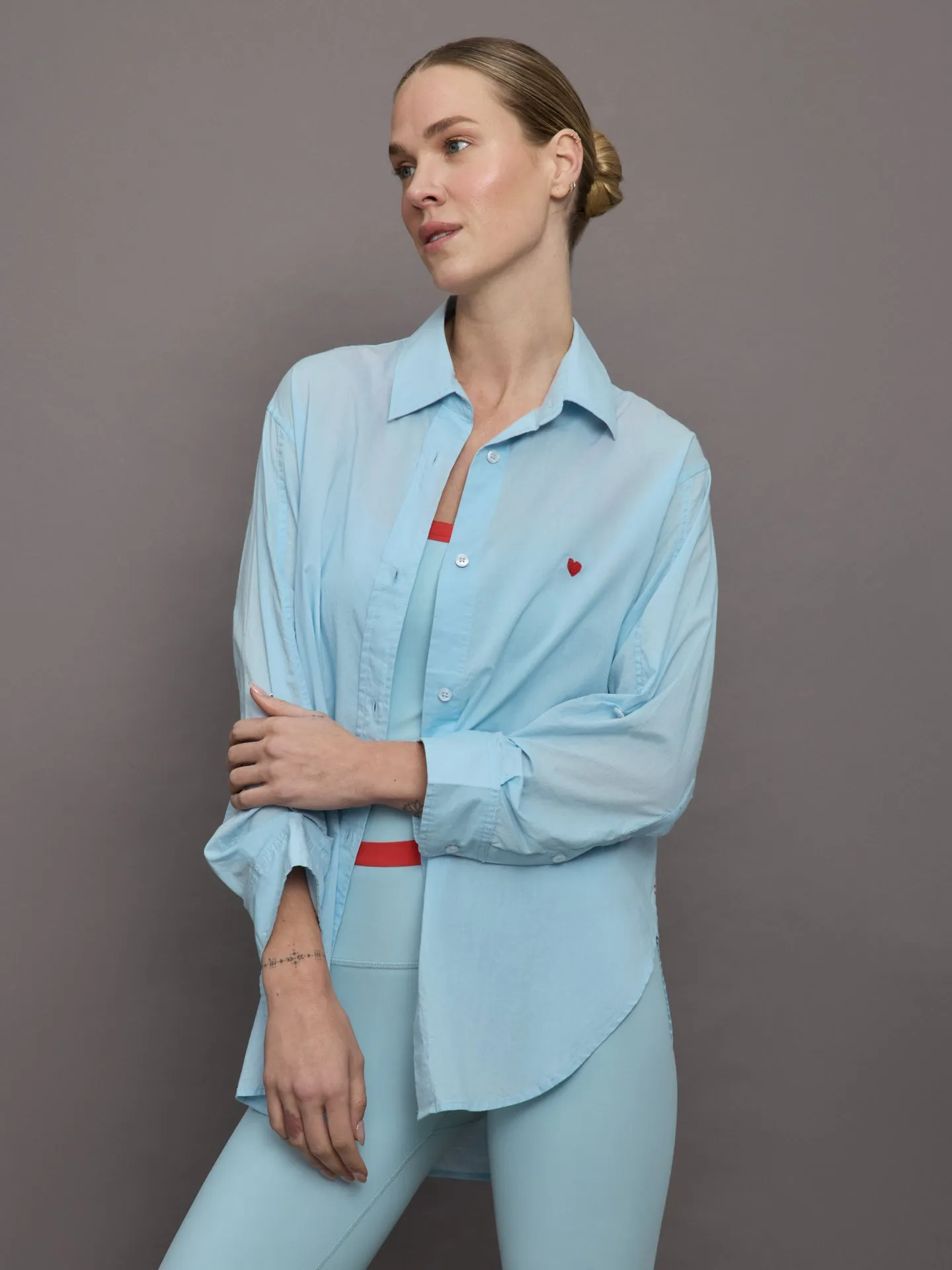 Jack Shirt - Mid Blue sold by Carbon38 product image thumbnail 3