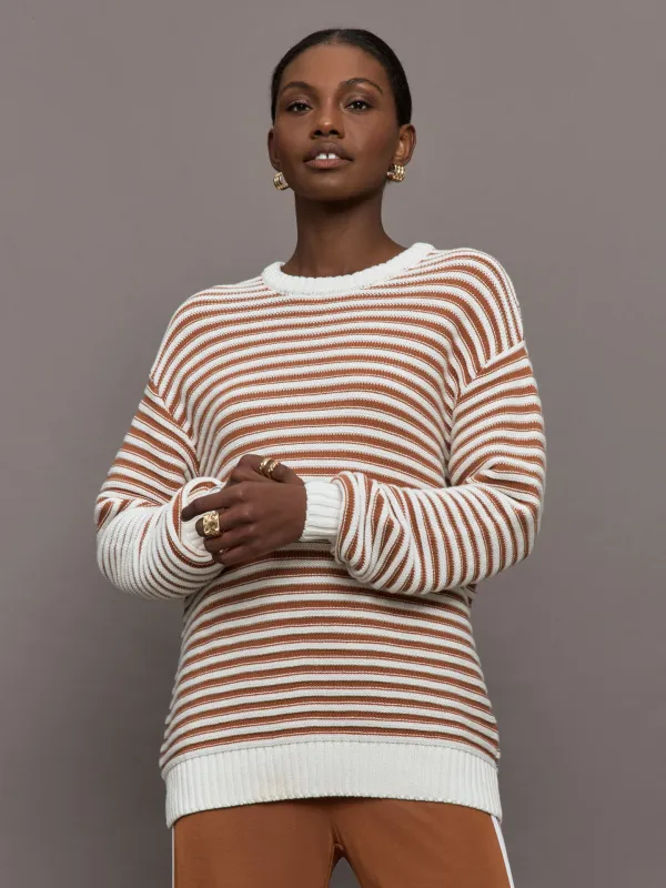 Boo Knit Jumper - Stripe sold by Carbon38