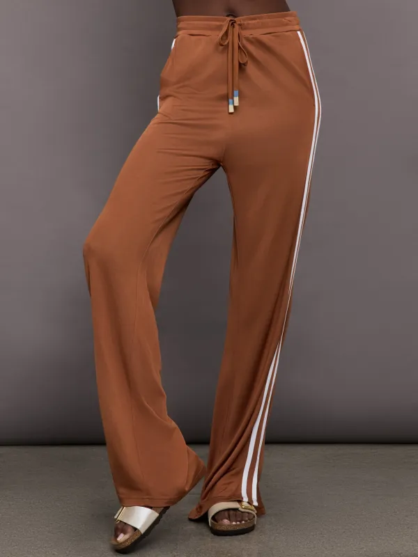 Zahara Roma Pant - Brown sold by Carbon38