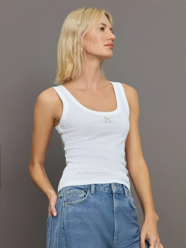 Hunter Tank - Off White sold by Carbon38