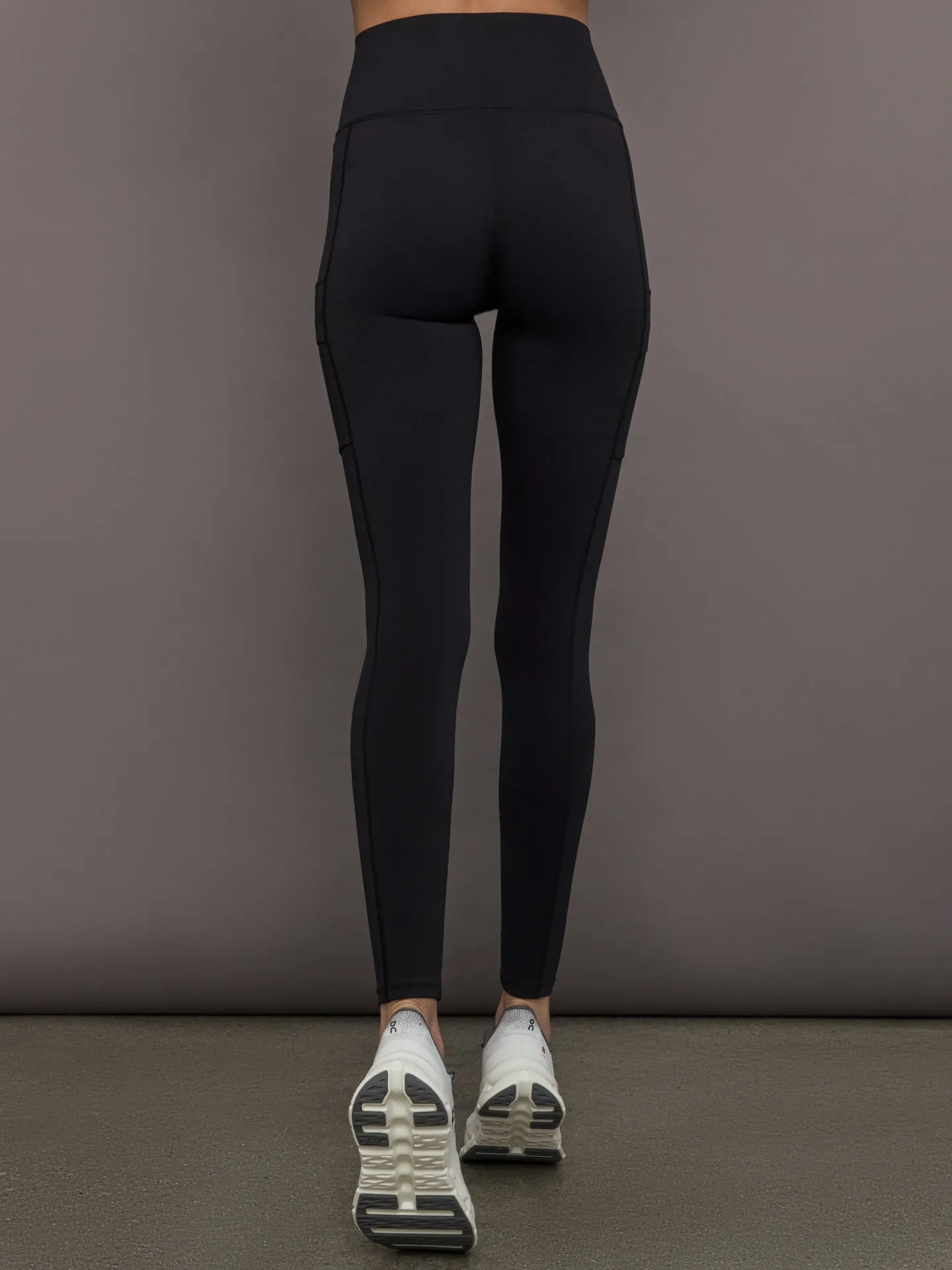 High Rise Pocket Legging in Diamond Compression - Black sold by Carbon38 product image thumbnail 4