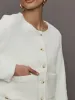 Moon Classic Short Jacket - Marshmallow sold by Carbon38