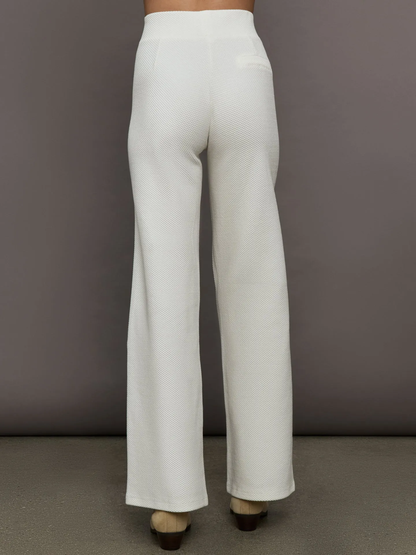 Moon Classic Flared Pants - Marshmallow sold by Carbon38 product image thumbnail 4