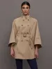 Chloe Trapunto Trench Cape - Sand sold by Carbon38