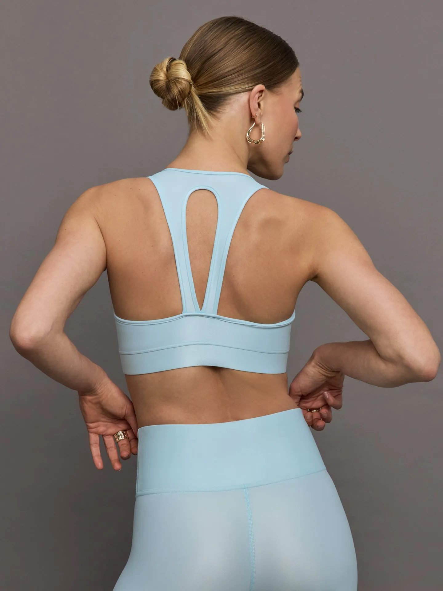 Action Bra 2.0 in Takara Shine - Sky Blue sold by Carbon38 product image thumbnail 4