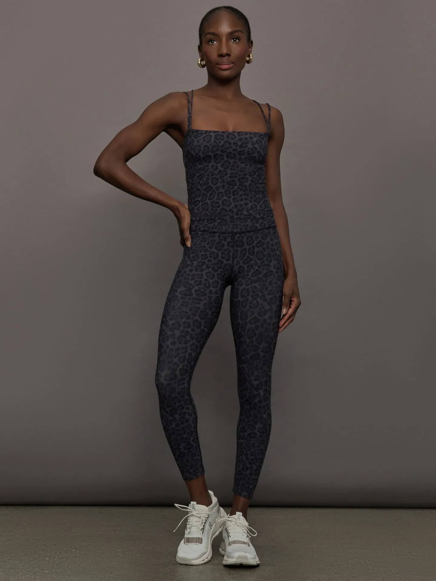 Strappy Tank in Melt - Charcoal Leopard sold by Carbon38 product image thumbnail 2